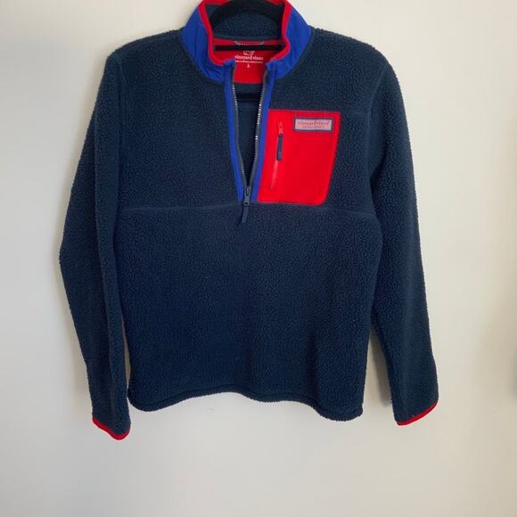 Vineyard Vines Sherpa‎ Pullover boys large - Picture 1 of 3